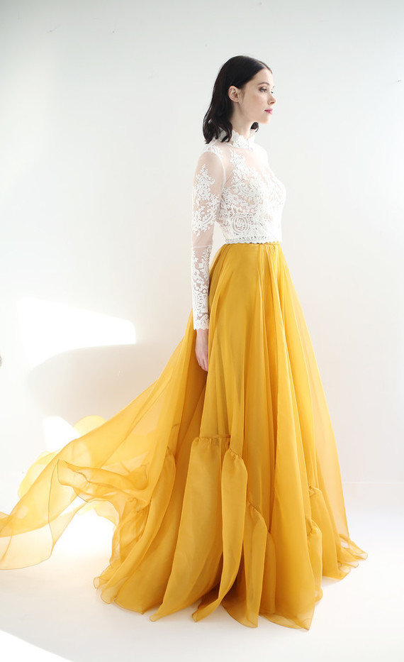 Modern bohemian bridal collection by Leanne Marshall