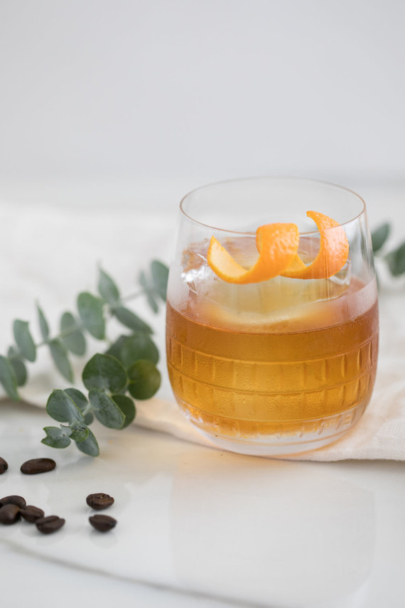 Coffee and whiskey cocktail recipe