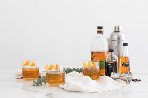 Coffee and whiskey cocktail recipe