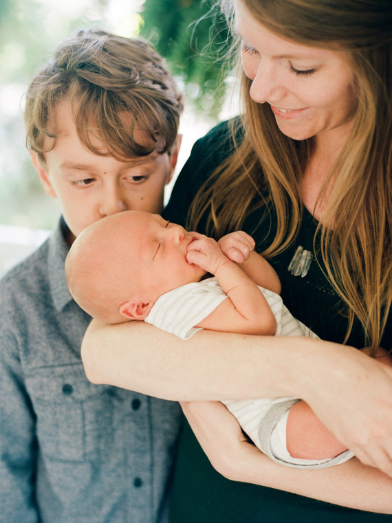 Intimate family newborn photos in Grand Rapids
