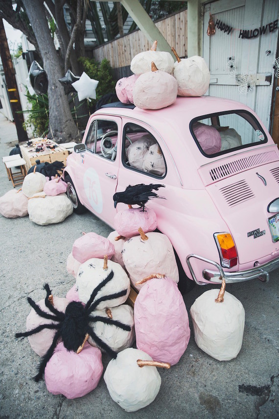 Pink halloween party ideas Inspiration