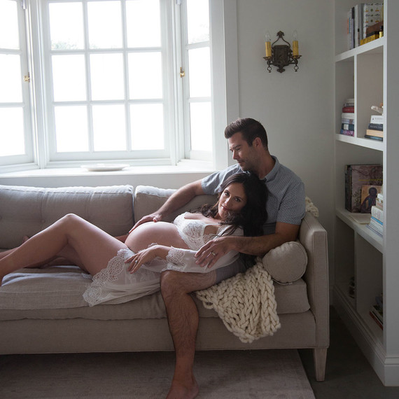 Amanda's maternity photos by Elizabeth Messina