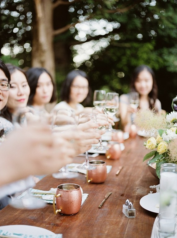 romantic fall wintery wedding in Washington state