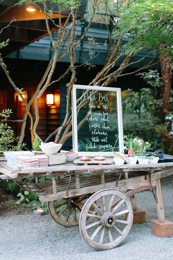 romantic fall wintery wedding in Washington state