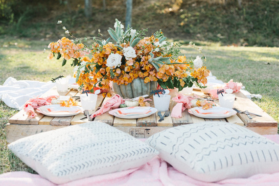 pastel fall party ideas