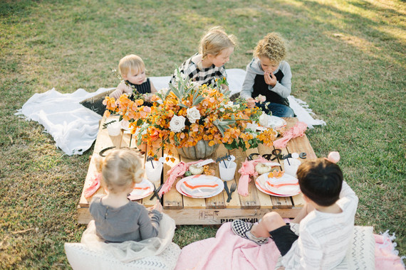 Pumpkin carving playdate