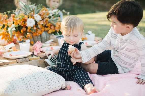 Pumpkin carving playdate