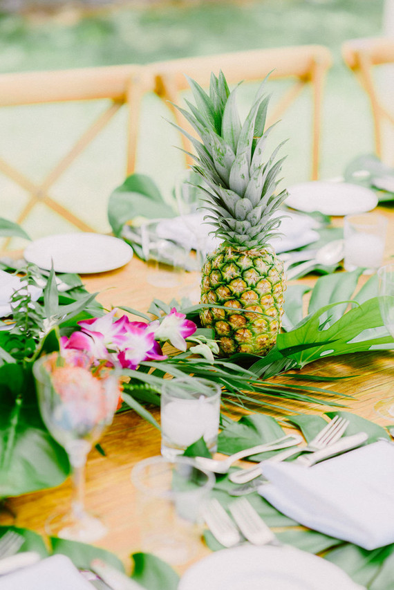 Tropical rehearsal dinner in Athens Greece