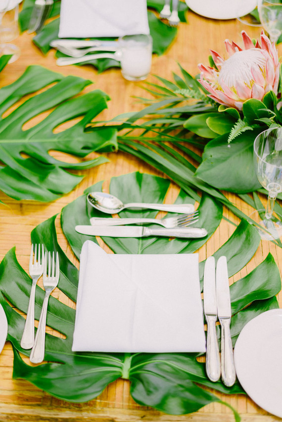 Tropical rehearsal dinner in Athens Greece