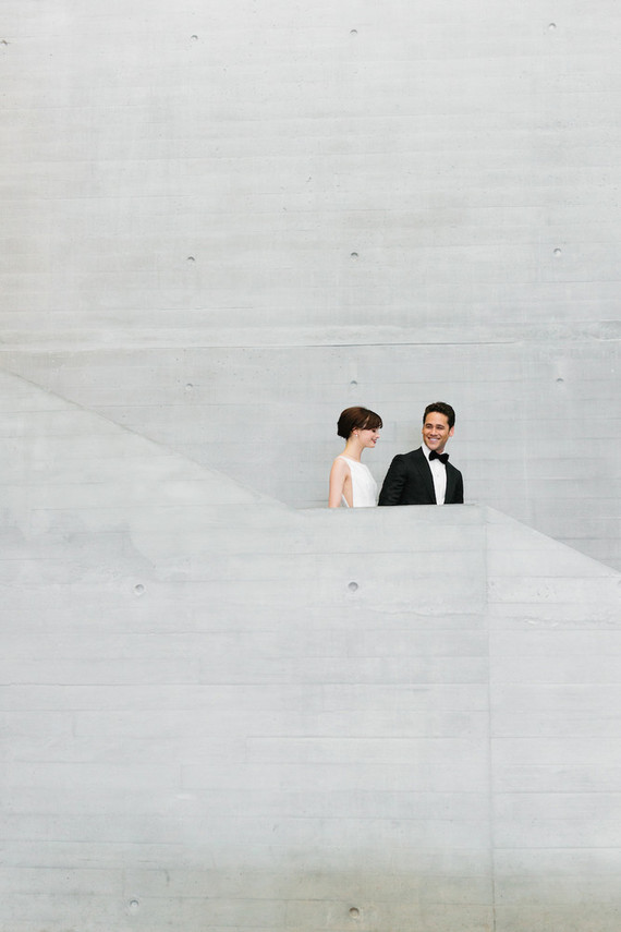 minimal museum wedding ideas