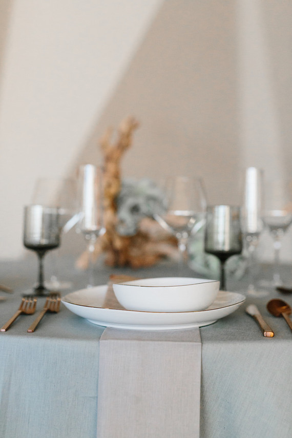 minimal museum wedding ideas