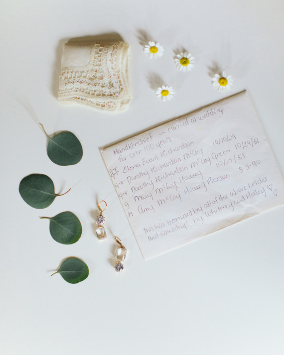 bridal hankerchief