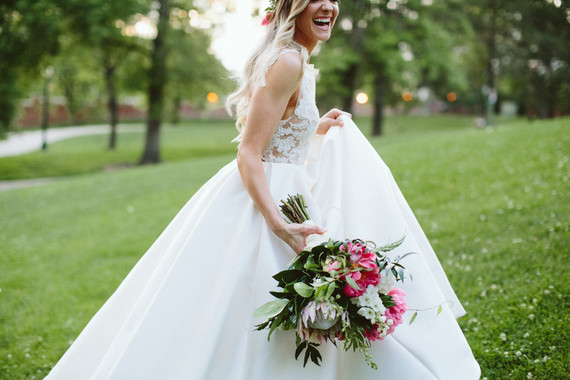 California meets Colorado modern boho wedding in Denver