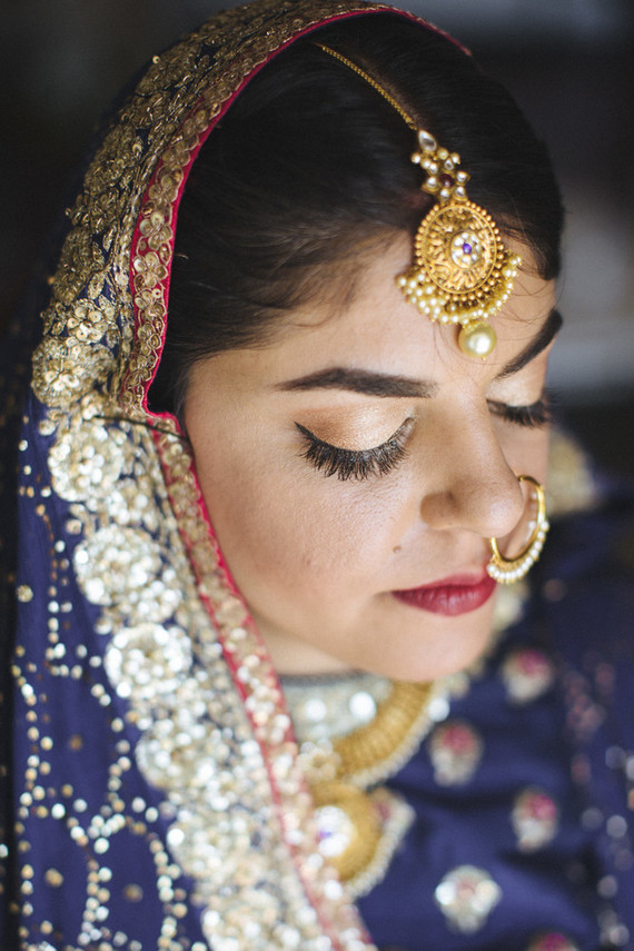 Modern desert Indian wedding celebration