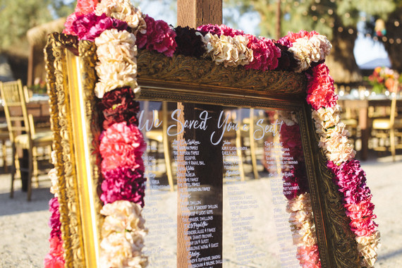 Modern desert Indian wedding celebration