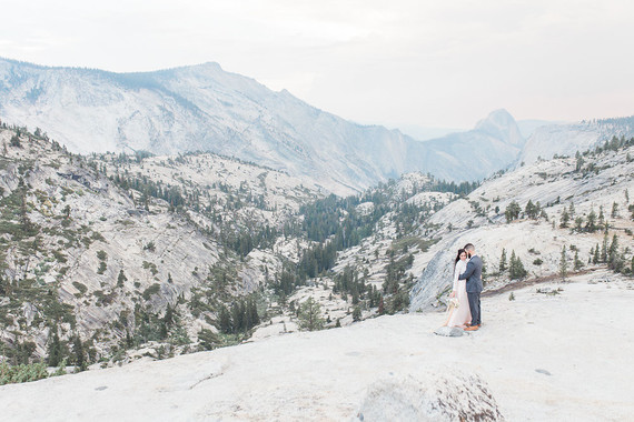 Blush Yosemite vow renewal Inspiration
