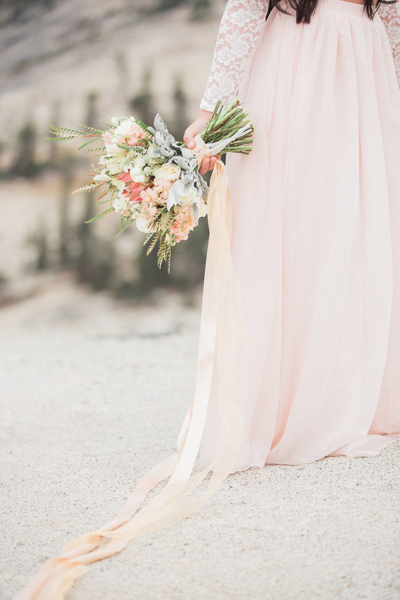 Blush Yosemite vow renewal Inspiration
