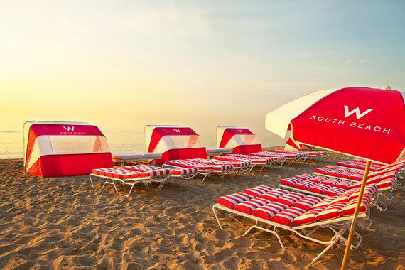 W South Beach wedding and bachelorette trip destination Inspiration