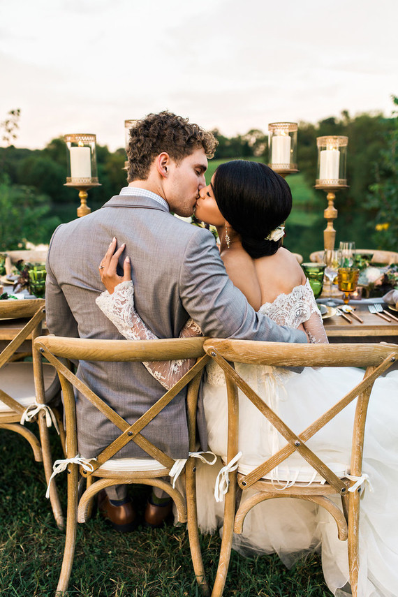 Glam fall wedding inspiration