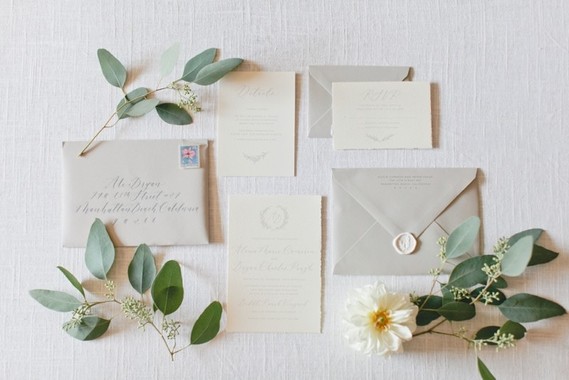 All white farmhouse wedding in San Luis Obispo