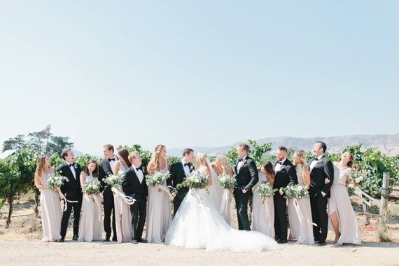 White olive ranch wedding in San Luis Obispo