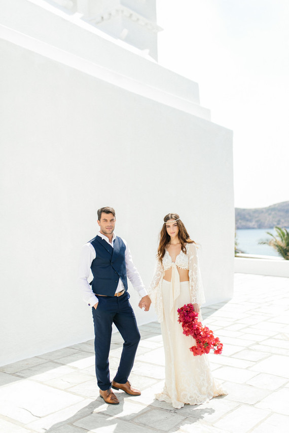 Boho Grecian wedding editorial