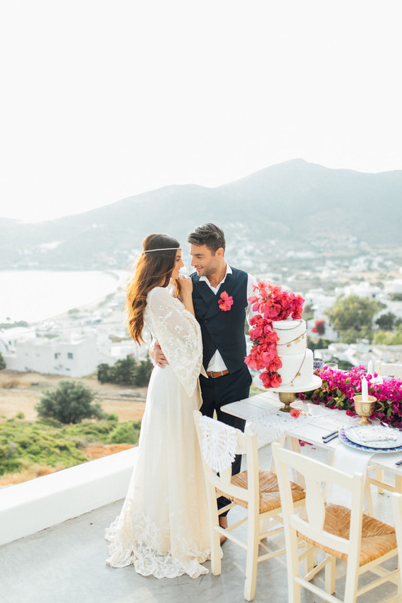 Boho Grecian wedding editorial