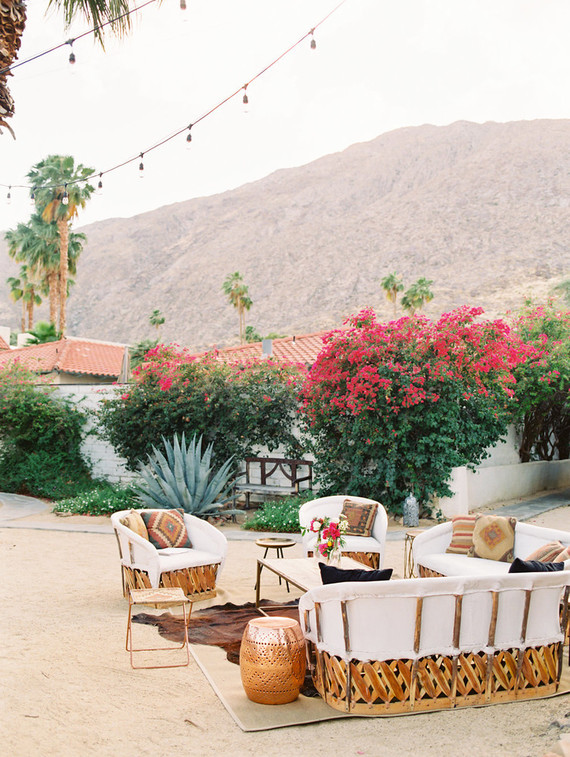 Wedding at Korakia Pensione in Palm Springs