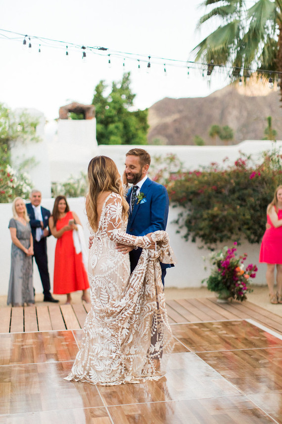 Wedding at Korakia Pensione in Palm Springs