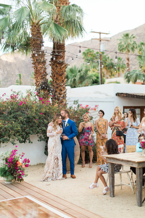 Wedding at Korakia Pensione in Palm Springs
