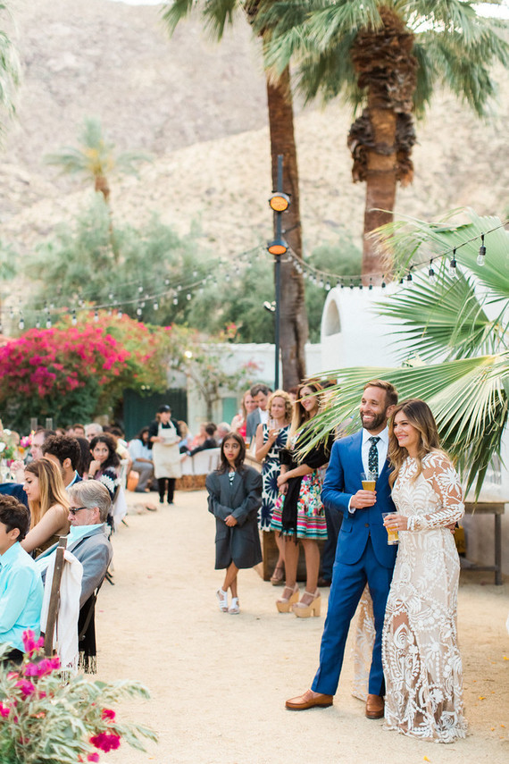Wedding at Korakia Pensione in Palm Springs