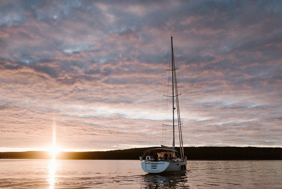 Lake Superior sailboat elopement ideas