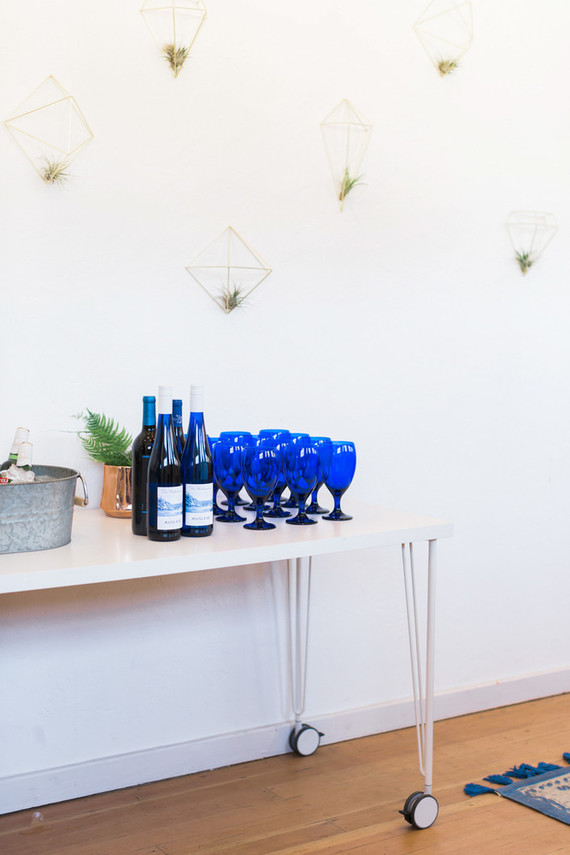 Royal blue heroes baby shower