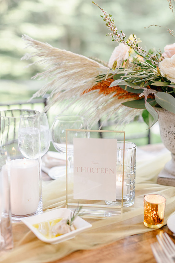 elegant pastel fall wedding at Tyler Arboretum in Philadelphia