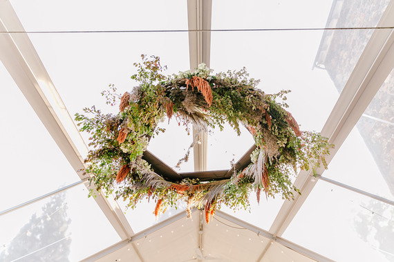 hanging wreath Inspiration