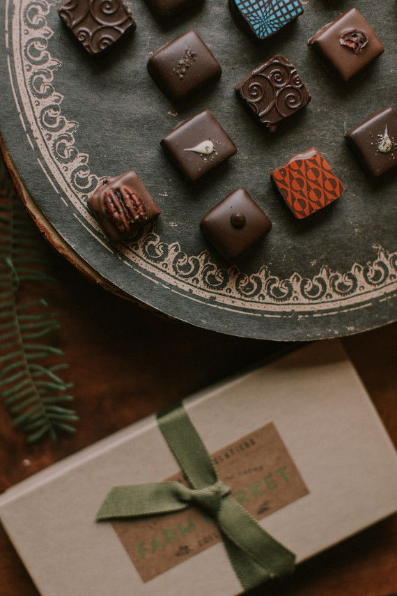 Moody fall barn wedding in Maine Inspiration