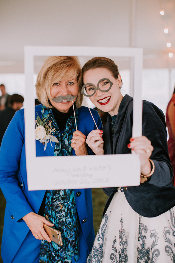 Moody fall barn wedding in Maine