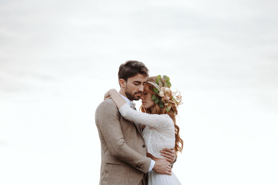 Romantic boho fall Apulia elopement Inspiration