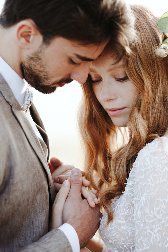 Romantic boho fall Apulia elopement Inspiration