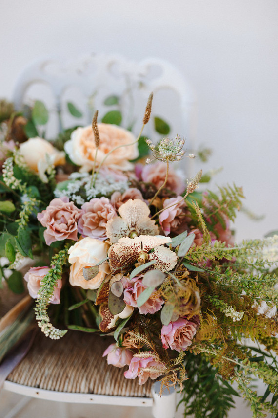 Romantic boho fall Apulia elopement