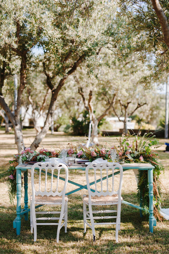 Romantic boho fall Apulia elopement