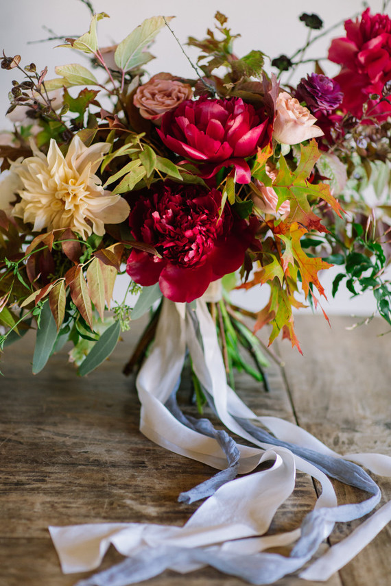 fall bridal bouquet