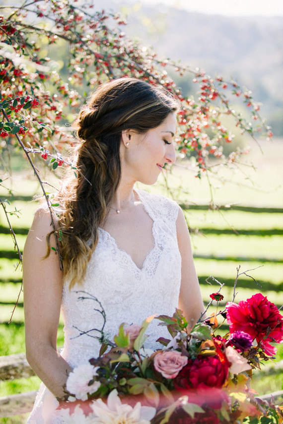 Rustic fall forest wedding at Santa Lucia Preserve in Carmel