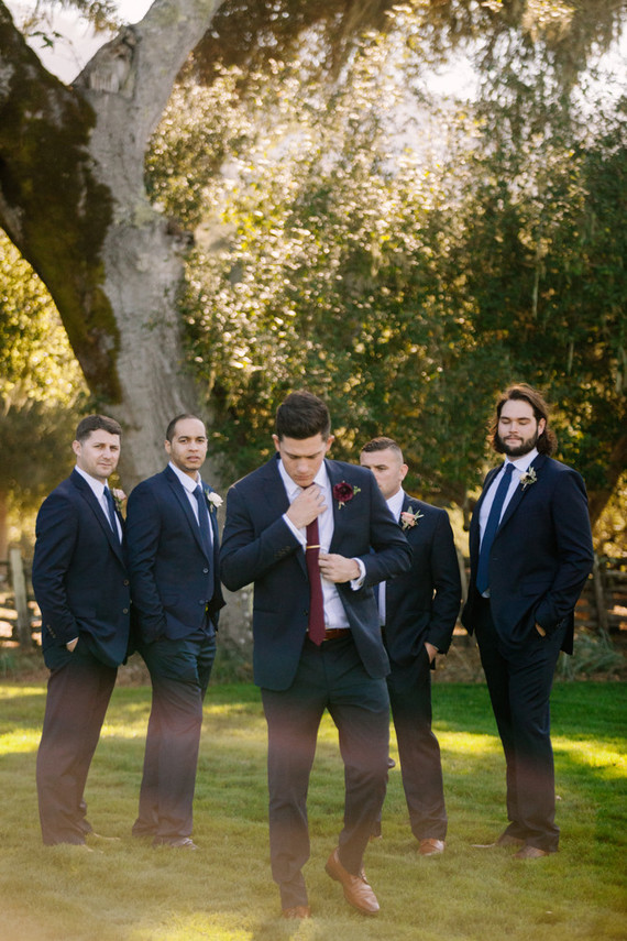 Rustic fall forest wedding at Santa Lucia Preserve in Carmel