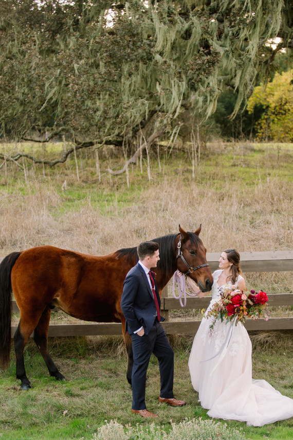 Rustic fall forest wedding at Santa Lucia Preserve in Carmel