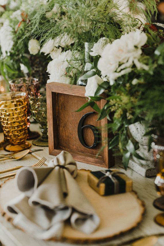 Rustic winter wedding in Oak Glen, CA