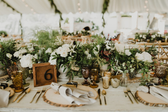Rustic winter wedding in Oak Glen, CA