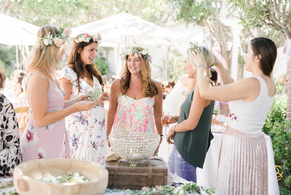 Pink pumpkin baby shower