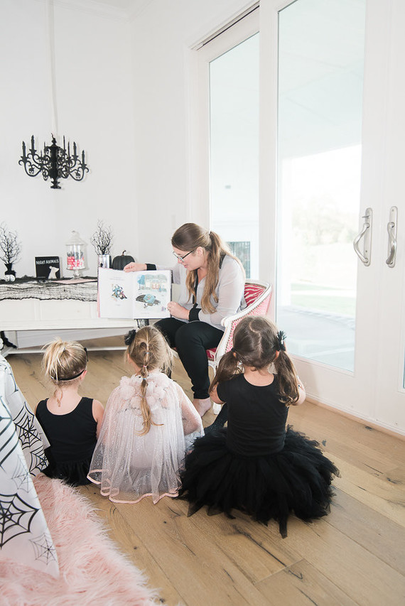 Vampira Ballerina party ideas