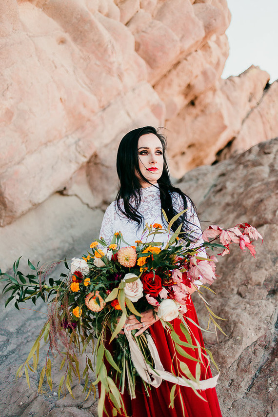 Dia de los Muertos inspired anniversary shoot